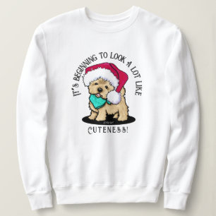Sudadera KiniArt Christmas Cutieface Cairn