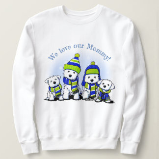 Sudadera KiniArt Cozy Crew Perros