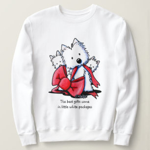 Sudadera KiniArt Los mejores regalos Westies Sweatshirt
