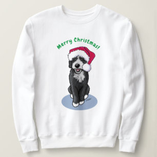 Sudadera KiniArt Navidad Bernadoodle