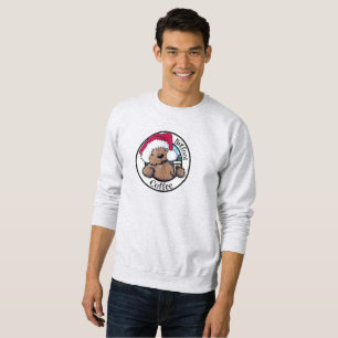 Sudadera KiniArt Navidades de café de pie grande