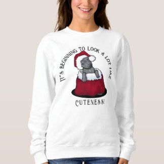 Sudadera KiniArt Navidades Pitbull