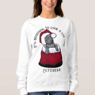 Sudadera KiniArt Navidades Pitbull