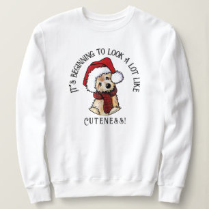 Sudadera KiniArt Norwich Terrier Navidades Sweatshirt