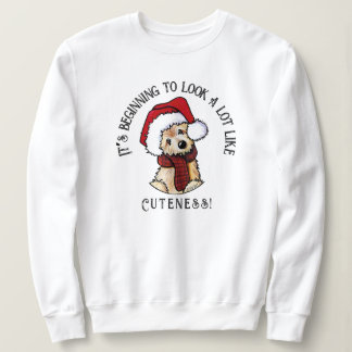 Sudadera KiniArt Norwich Terrier Navidades Sweatshirt