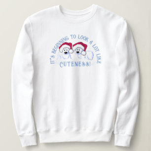 Sudadera KiniArt Polar Oso Navidades Sweatshirt