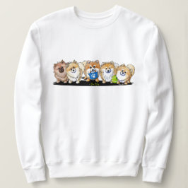 Sudadera KiniArt POM Parade Pomeranian T-Shirt