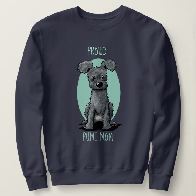Sudadera KiniArt Pumi Mom (Anverso del diseño)