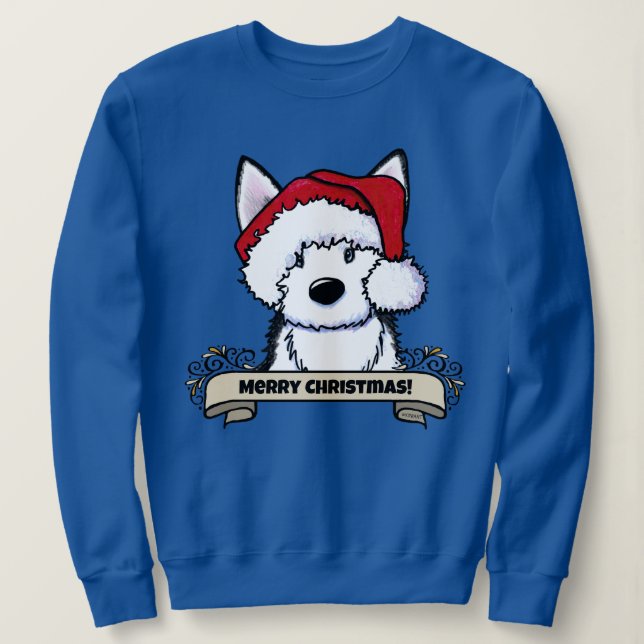 Sudadera KiniArt Siberian Husky (Anverso del diseño)
