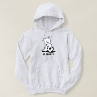 Sudadera KiniArt Soccer Westie Puppy