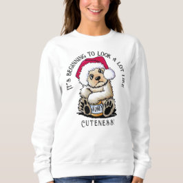 Sudadera KiniArt Spirit Bear Navidades Sweatshirt