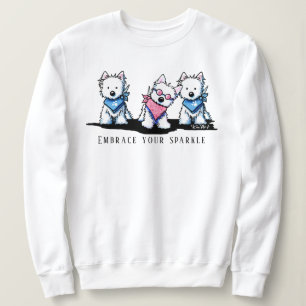 Sudadera KiniArt Westie Be Yourself