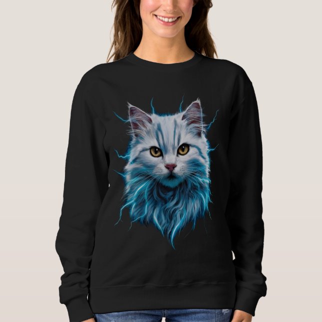 Sudadera Kit de felación mágico Lightning Cat Guay Fantasy  (Anverso)