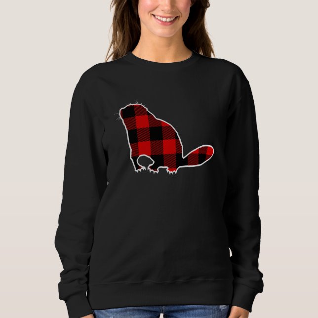 Sudadera Kit de roedor con manchas de búfalo rojas de casto (Anverso)