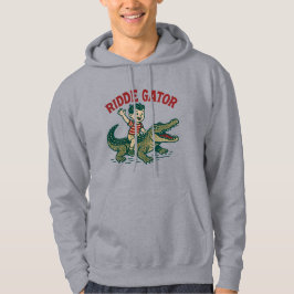 Sudadera Kitsch Antiguo de Florida Caimán Retro Aligátor Ri
