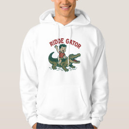 Sudadera Kitsch Antiguo de Florida Caimán Retro Aligátor Ri