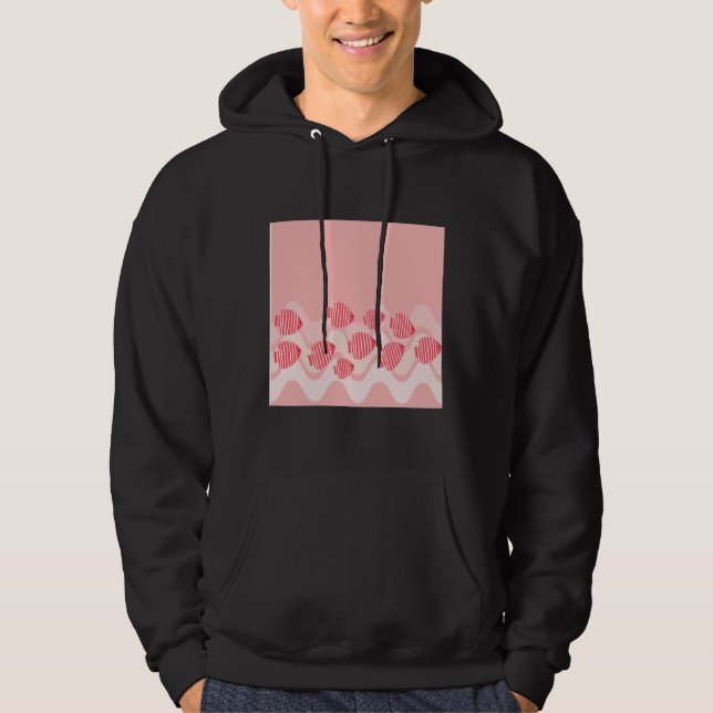 Sudadera Kitschy Pink Angel Fish (Anverso)