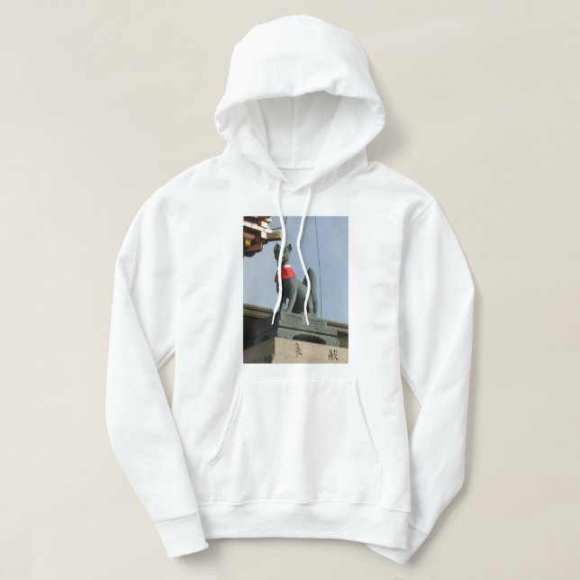 Sudadera Kitsune キ ツ ネ (Fox) con Jewel en Boca (Diseño del anverso)