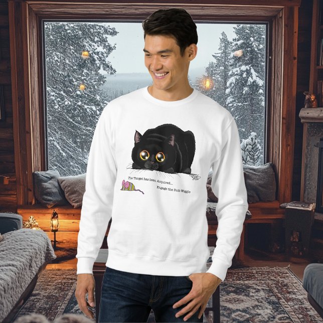Sudadera Kitty Butt Wiggle (Subido por el creador)
