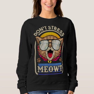 Sudadera Kitty no enfada a Meowt por gato