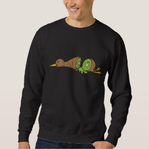 Sudadera Kiwi Bird cortada como una fruta Kiwi