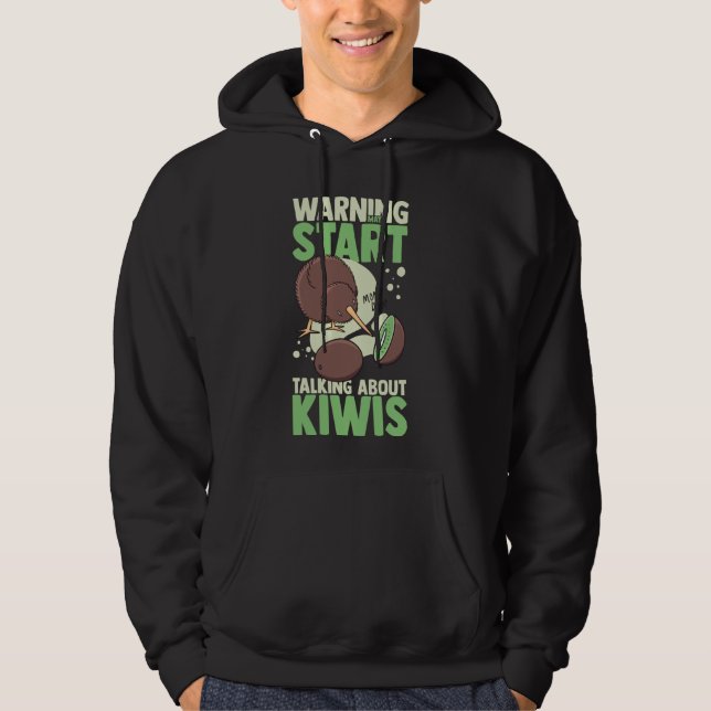 Sudadera Kiwi Bird Funny New Zealand Cute Animals (Anverso)