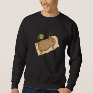 Sudadera Kiwi Bird toma un animal de frutas de vacaciones