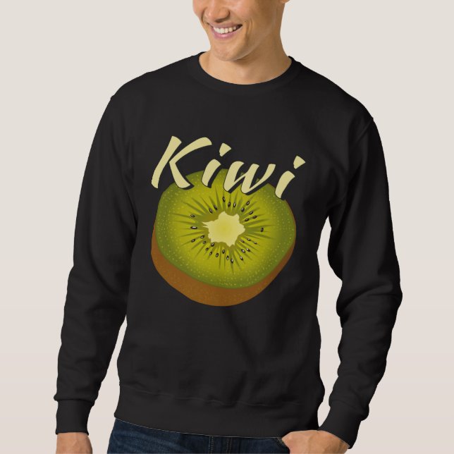 Sudadera KIWI Fruit Fruit Vitamins Vegan Kiwi (Anverso)