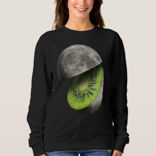 Sudadera Kiwi Fruit Moon Planet Corta Espacio Astronómico
