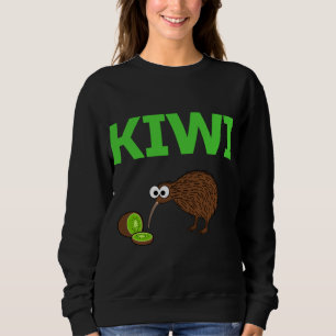 Sudadera Kiwi Pájaro y fruta Graciosa Cute Aves de Nueva Ze