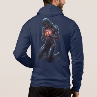 Sudadera Kneel Before the Glow: Neo-Gothic Sci-Fi Zip-Up