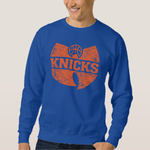 Sudadera Knicks Wu Tang Azul y Naranja