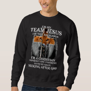 Sudadera Knight templar Iu2019m En el equipo Jesus Iu2019m
