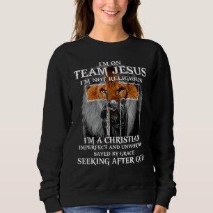 Sudadera Knight templar Iu2019m En el equipo Jesus Iu2019m 