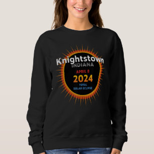Sudadera Knightstown Indiana EN Eclipse Solar Total 2024 2