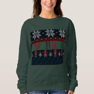 Sudadera Knit Merry Christmas
