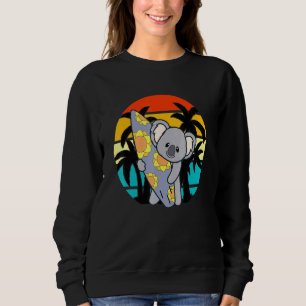 Sudadera Koala Beach Vacation Surfboard Summer Koala