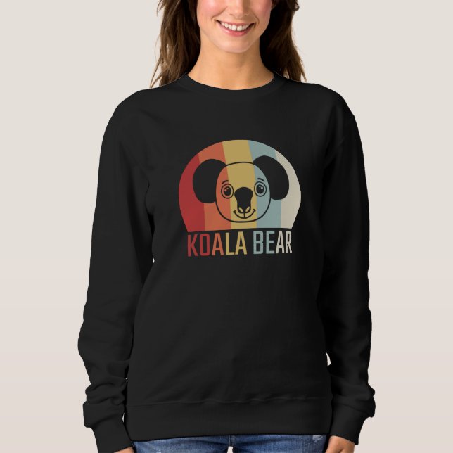 Sudadera Koala Bear Retro (Anverso)