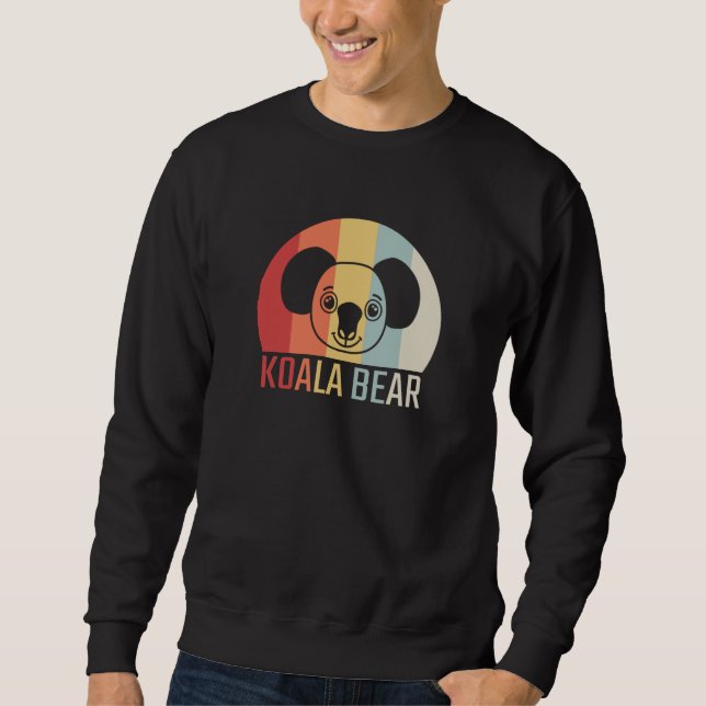 Sudadera Koala Bear Retro (Anverso)