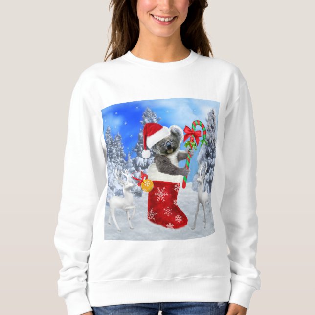 SUDADERA KOALA BEBÉ NAVIDAD (Anverso)
