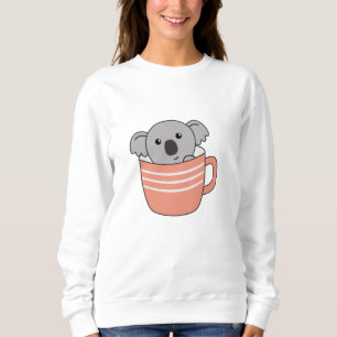Sudadera Koala Café Copa Animales Cute Koalas