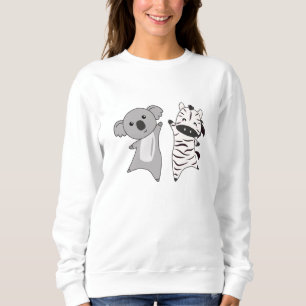 Sudadera Koala Cebra Cute Animales Para Niños