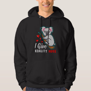 Sudadera Koala da Koality Hugs Pun Hearts Koala Grafik