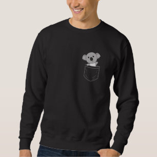 Sudadera Koala En Breast Pocket Koalas Pocket Koala Pocket