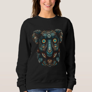 Sudadera Koala Figurative Fantasy Mandala Animal Koala