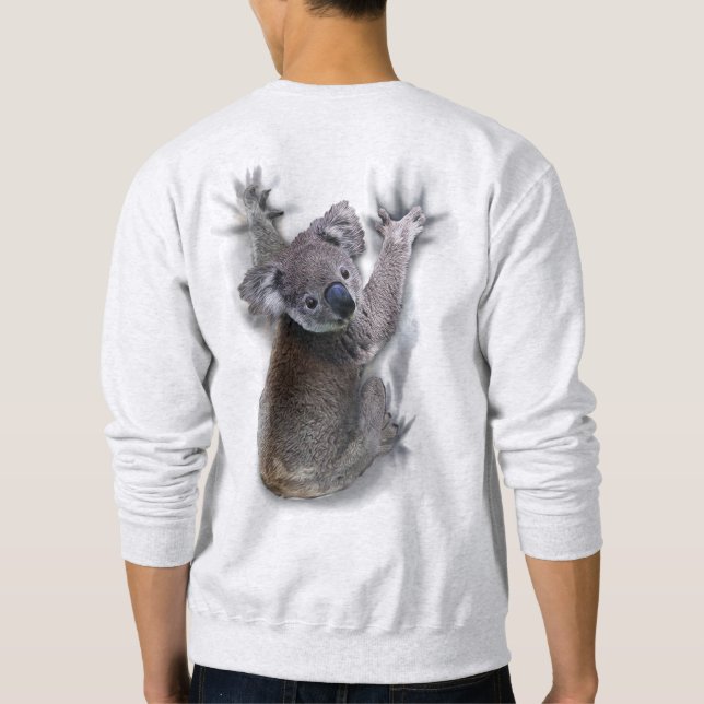 Sudadera Koala Hang En Un Animal De Australia (Reverso)