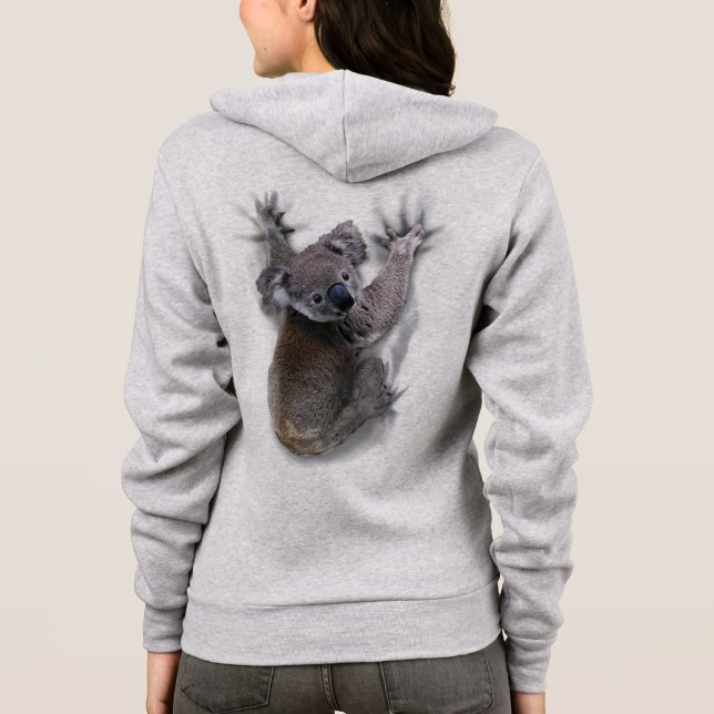 Sudadera Koala Hang En Un Animal De Australia (Reverso)