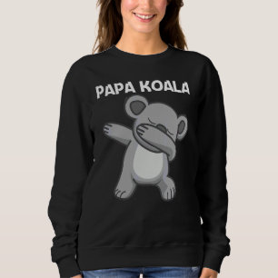 Sudadera Koala Lindo Para Hombres Papá Animal De Zoológico 