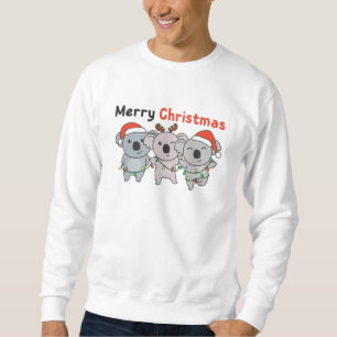 Sudadera Koala Navidades Animales Koalas Feliz Navidad
