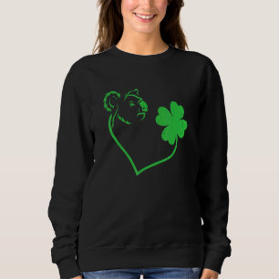 Sudadera Koala Shamrock Heart C Leaf St Patrick's Day